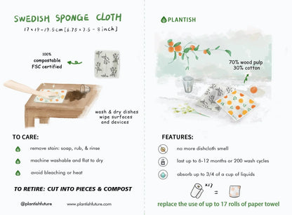 Holiday Boulevard - Swedish Sponge Cloth