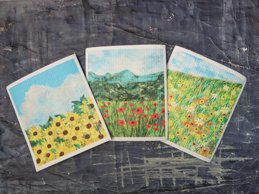 Picturesque Artistry - Swedish Sponge Cloth Set